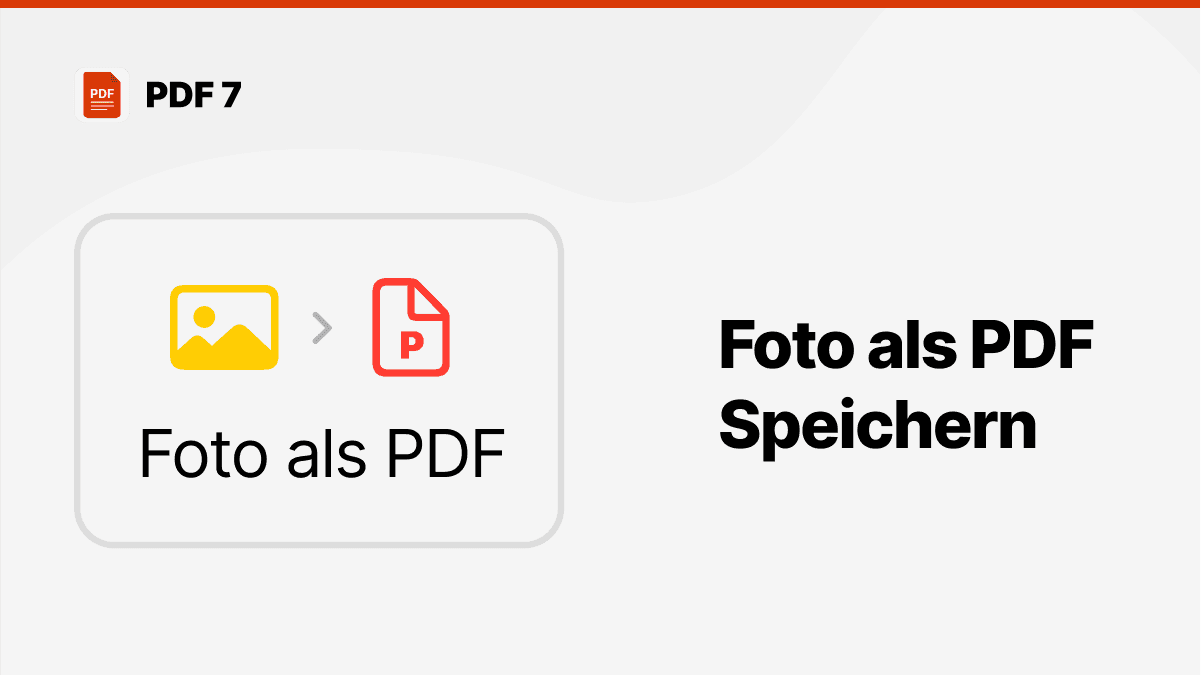 foto als pdf iphone
