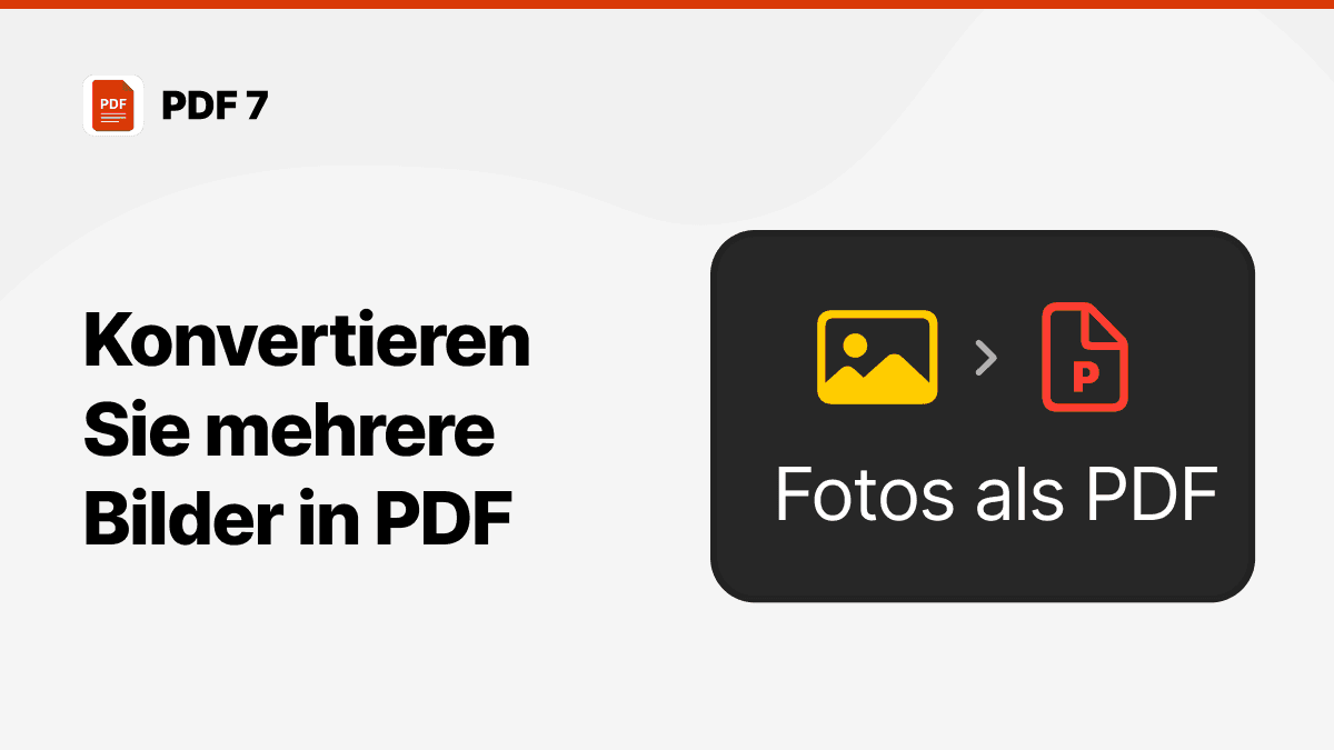 foto als pdf iphone