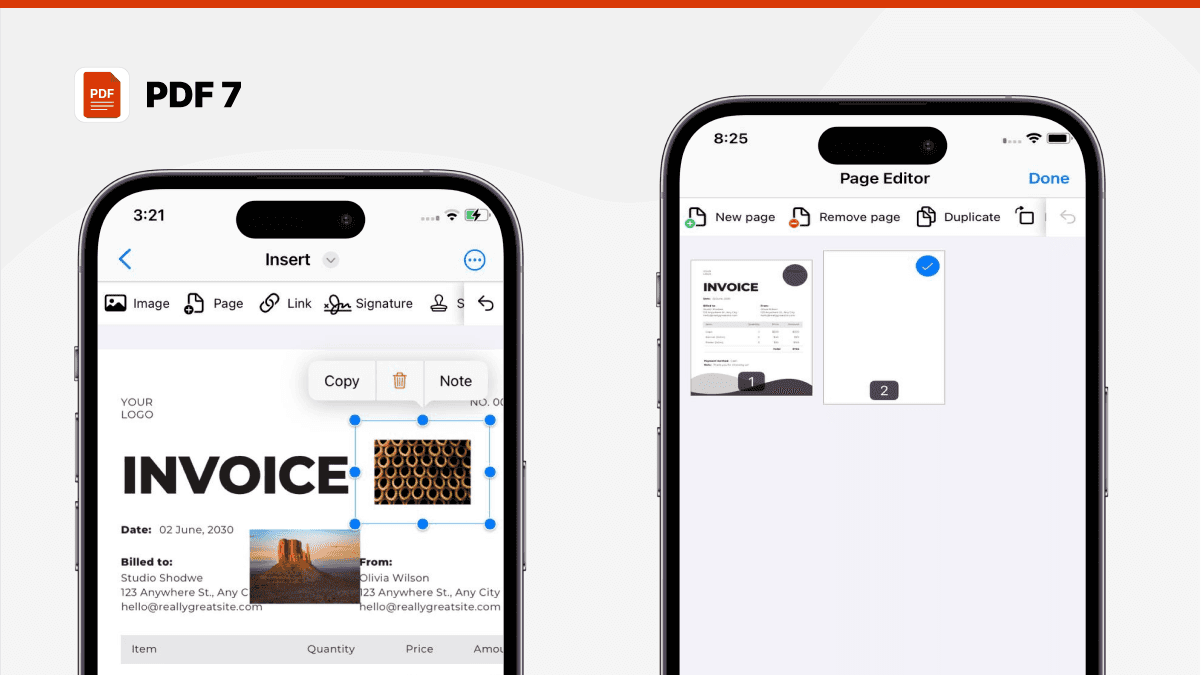pdf bearbeiten iphone