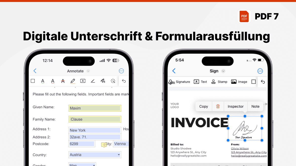pdf bearbeiten iphone