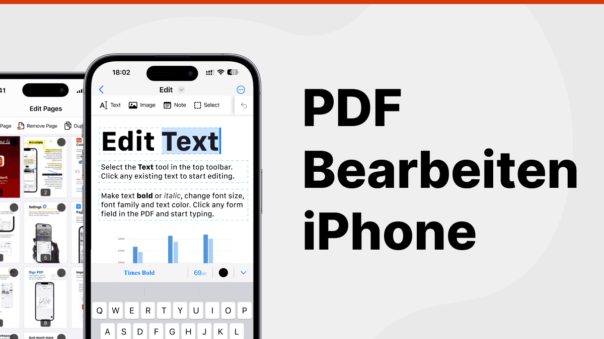 pdf bearbeiten iphone